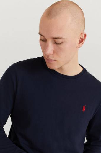 Polo Ralph Lauren Långärmad T-shirt KSC08 LS Tee Blå