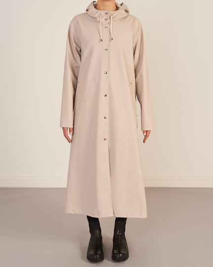 Stutterheim Regnkappa Mosebacke Long Sand XXS