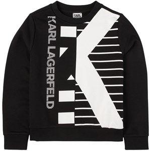 Karl Lagerfeld Kids Logo Tröja Svart 3 år
