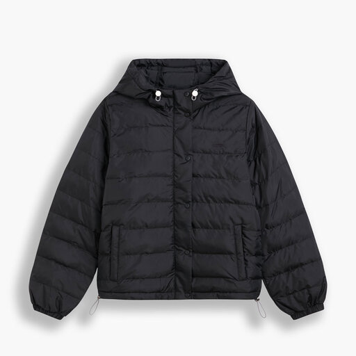 Edie Packable Jacket Caviar