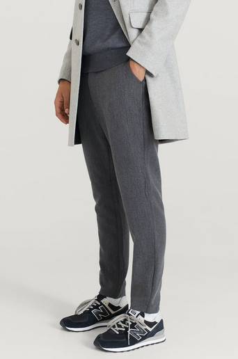 Studio Total Chinos Slim Tapered Chino Grå