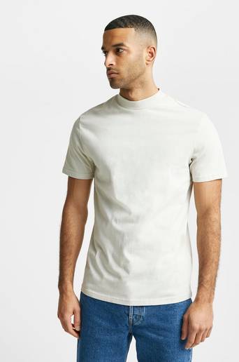Studio Total T-Shirt High Neck Tee Beige