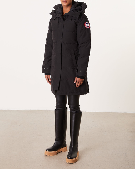 Canada Goose Jacka Shelburne Parka - Notched Brim XS Svart 001