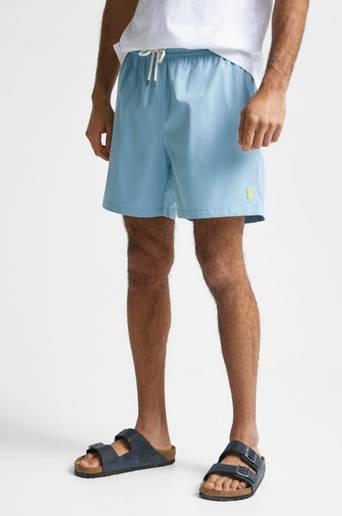 Polo Ralph Lauren Badshorts WSC01 Traveler Swim Shorts Blå