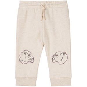 Kenzo Tiger Detail Mjukisbyxor Gräddvita 9 mån