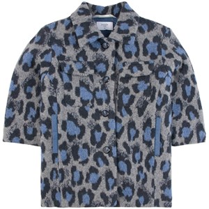 Paade Mode Leopard Print Alaska Jacka Blå 4 år
