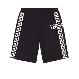 Versace Logo Mjukisshorts Svarta 6 år