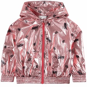 The Marc Jacobs Logo Metallic Jacka Rosa 4 år