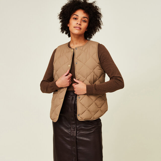Lara Reversible Quilted Vest