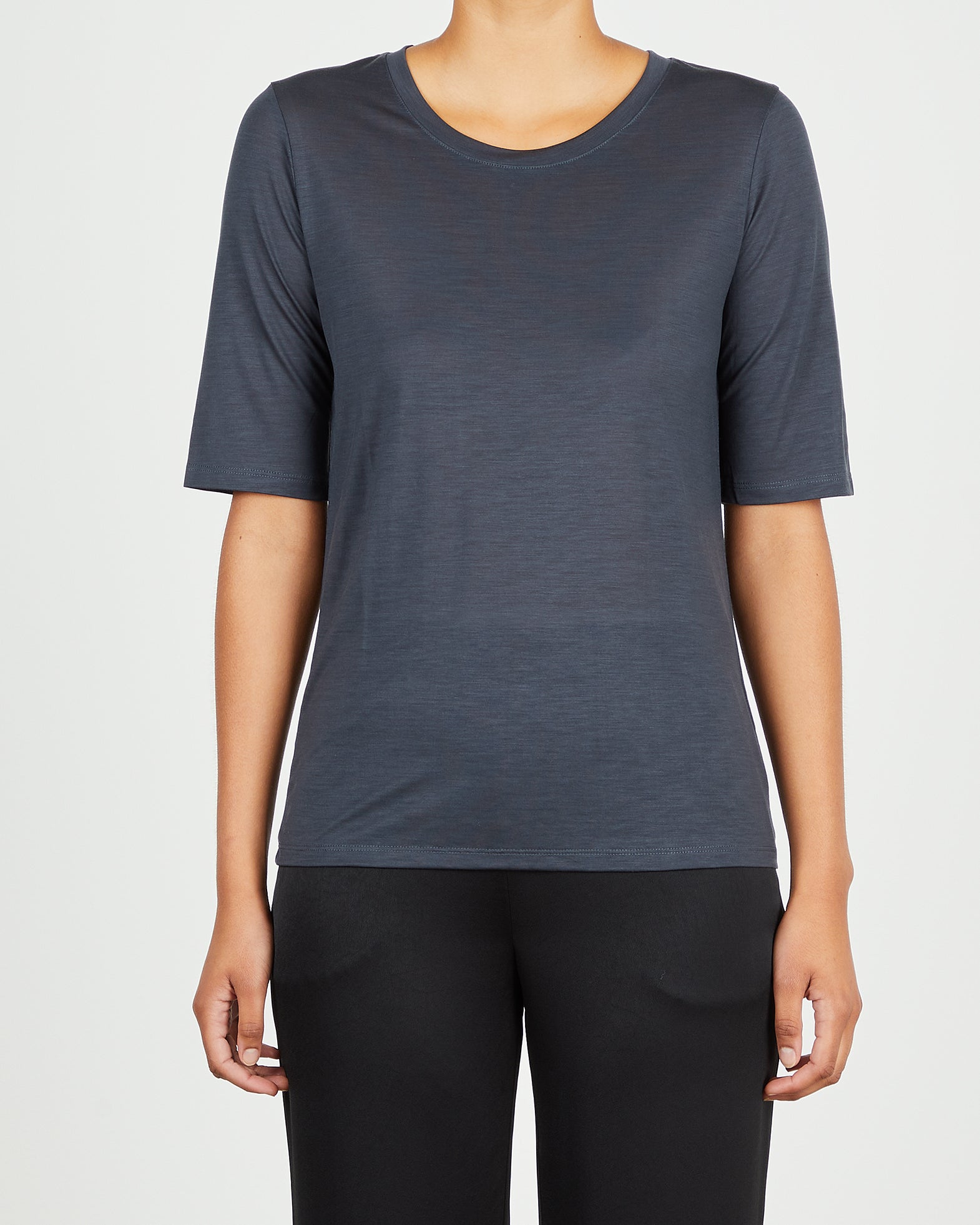 Filippa K Topp Elena Tencel XS Blå 001