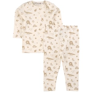 Bonpoint Timi T-shirt Och Leggings-set Vanilla 3 mån
