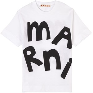 Marni Logo T-shirt Vit 10 år