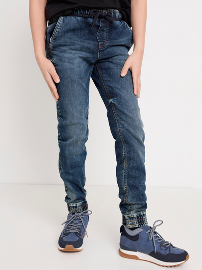 Regular fit jeans i extra slitstarkt material