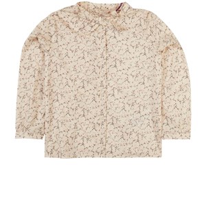 Bonpoint Bow Patterned Blus Vit 8 år