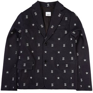Burberry Polka Dot Oliver Jacquard Kavaj Blå 12 år