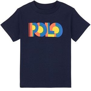 Ralph Lauren Polo Logo T-shirt Marinblå 2 år