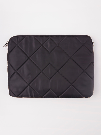 Quiltad laptopväska