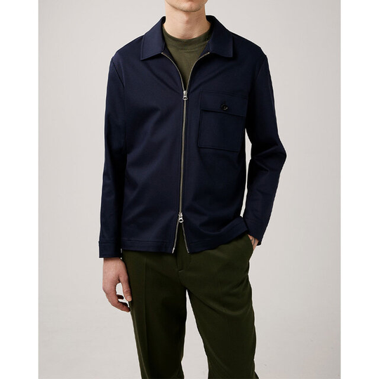 Jason Cotton Stretch Overshirt Shirt