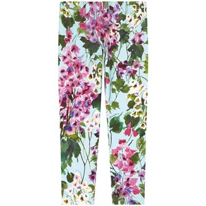 Dolce & Gabbana Floral Leggings Gröna 10 år