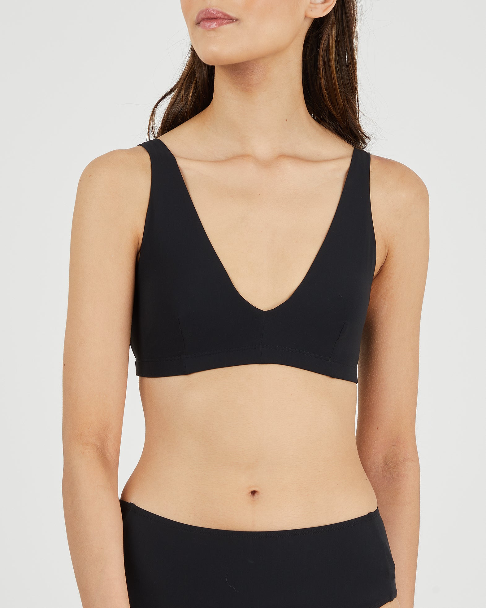 Filippa K Bikinitopp Matte Bra XS Svart 001