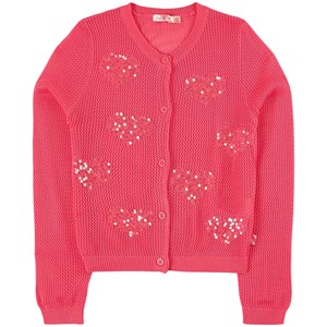 Billieblush Stickad Kofta Rosa 2 år