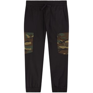 Dolce & Gabbana Camp Pockets Cargobyxor Svarta 6 år