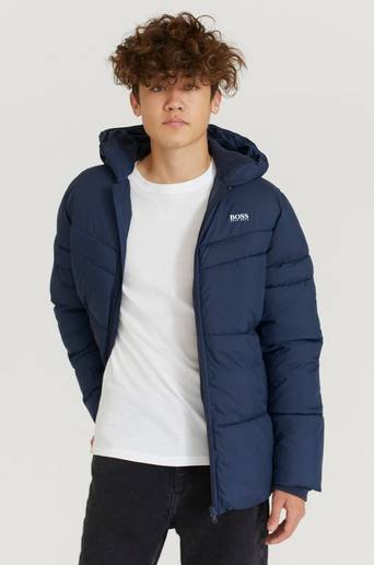 BOSS Jacka Puffer Jacket Blå