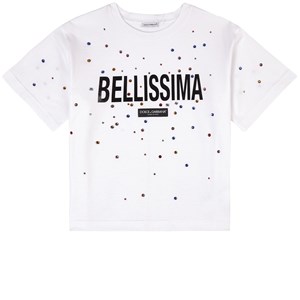 Dolce & Gabbana Graphic T-shirt Vit 8 år