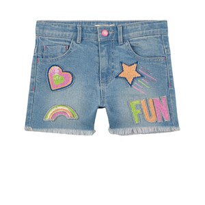 Billieblush Sequin Detail Jeansshorts Blå 2 år