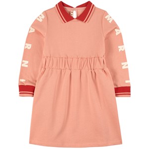 Marni Logo Klänning Rosa 10 år