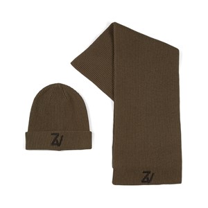 Zadig & Voltaire Logo Mössa Och Halsduk-set Grönt T1 (2-5 years)