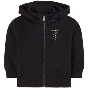 Burberry Stud Detail Huvtröja Svart 4 år