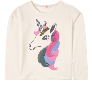 Billieblush Unicorn Tröja Off white 2 år