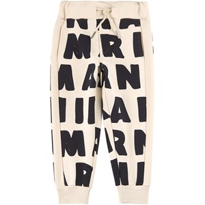 Marni All Over Logo Mjukisbyxor Vita 10 år