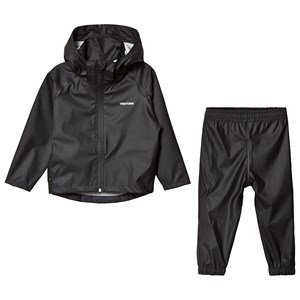 Tretorn Kids Packningsbart Regnställ Svart 86/92 cm
