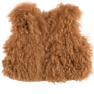 Bonpoint Shearling Väst Brun T1 (6-12 months)