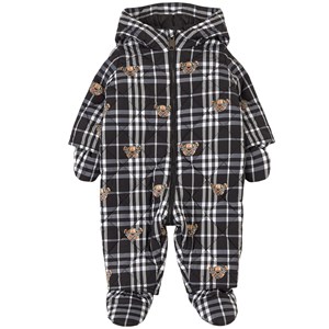 Burberry River Bear Vinteroverall Svart 6 mån