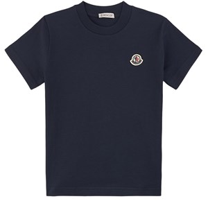Moncler Logo T-shirt Marinblå 4 år