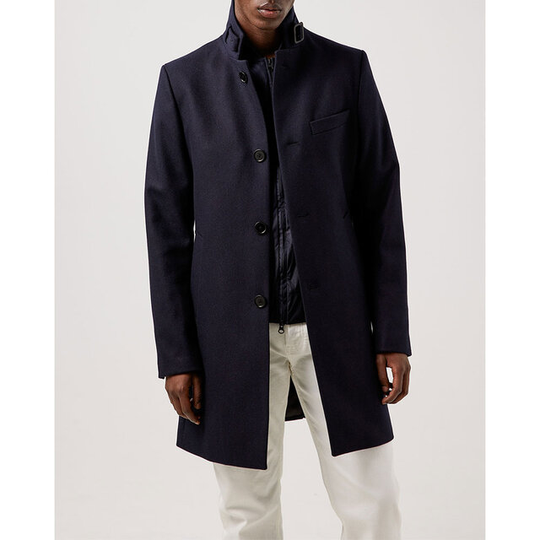 Holger Compact Melton coat