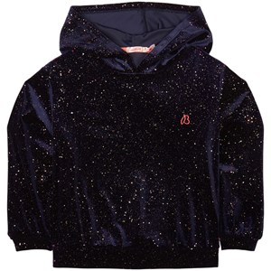 Billieblush Sparkly Huvtröja Marinblå 4 år