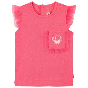 Billieblush Frill Linne Neonrosa 9 mån