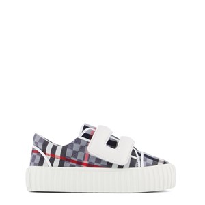 Burberry Rutig Sneaker Ljusblå 27 EU