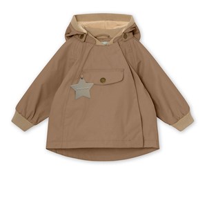 MINI A TURE Wai Fleece Jacka Pine Bark 80 cm