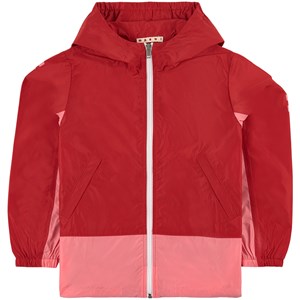 Marni Red & Pink Colourblock Jacket 4 år