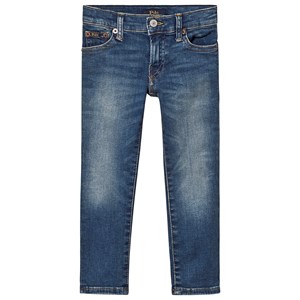 Ralph Lauren Mid Wash Denim Jeans Blå 5 years
