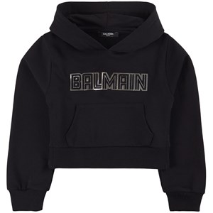 Balmain Logo Huvtröja Svart 6 år