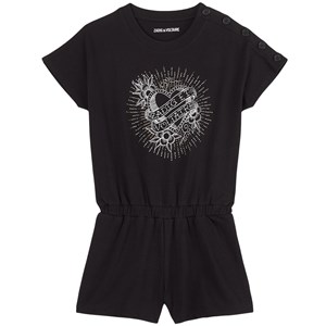 Zadig & Voltaire Logo Romper Svart 4 år
