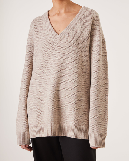 Filippa K Tröja Ash Beige XS